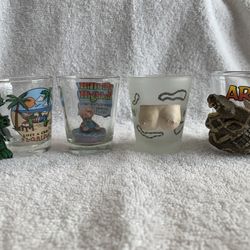 Shot Glasses - Variety Collectible (Arizona, Florida, Kentucky & New Orleans) $20 For All 