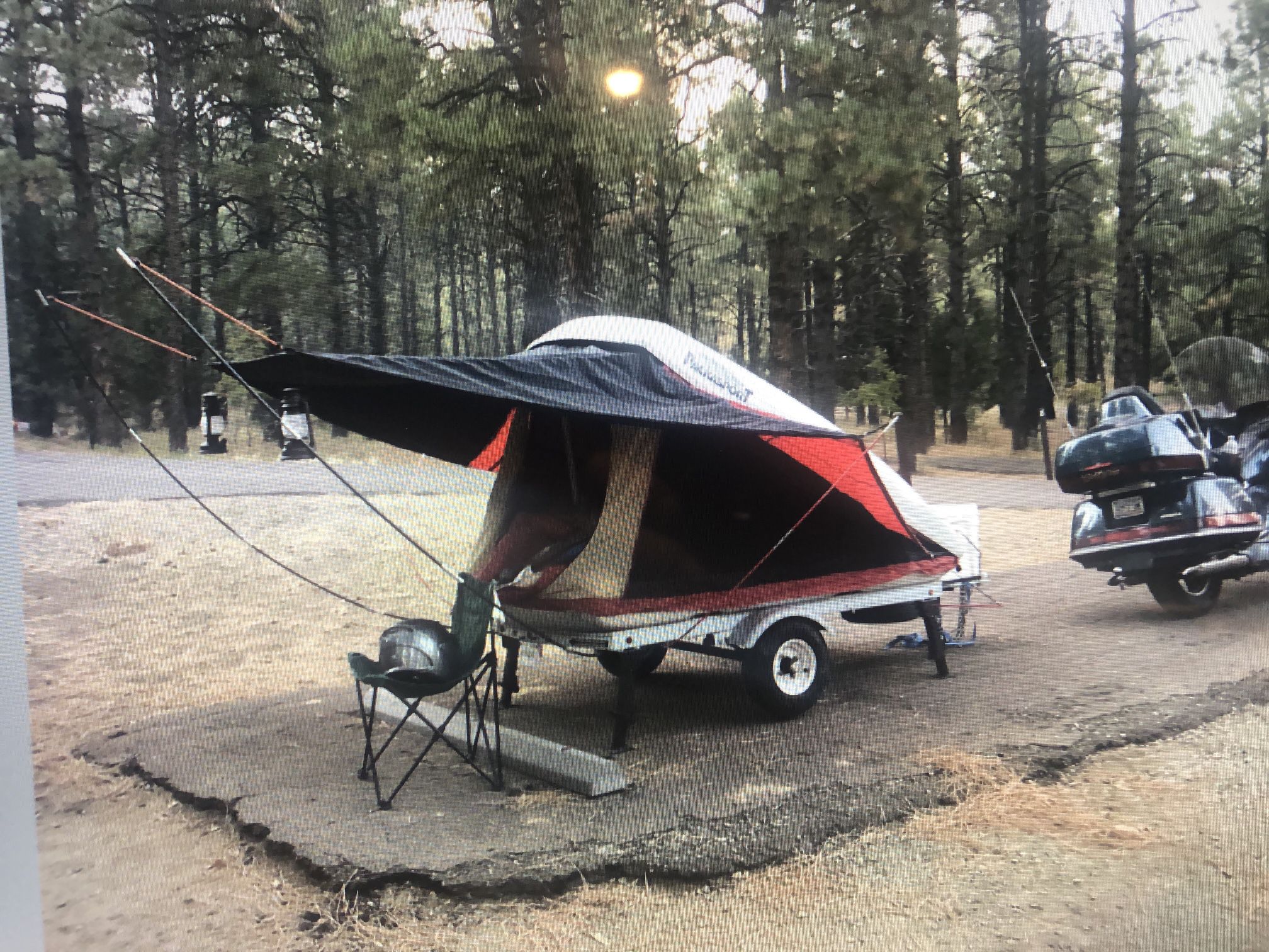 Motorcycle / Small Car Camper