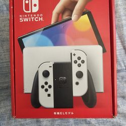 Nintendo Switch - OLED Model with White Joy-Con
