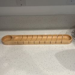 Lipper International Wood French Bread Board 