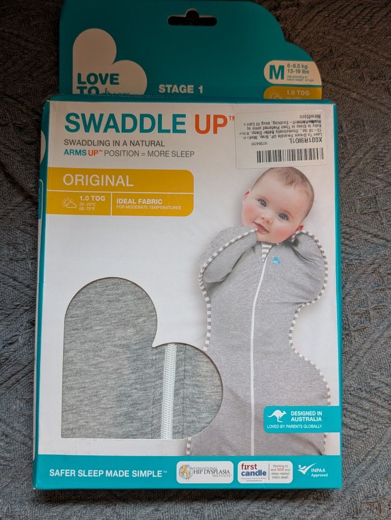 Swaddle Up Stage 1 Size M Color Grey