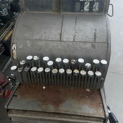 Vintage national cash register 