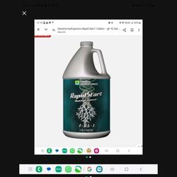 General Hydroponics Rapid Start 1 Gallon (3 Available)