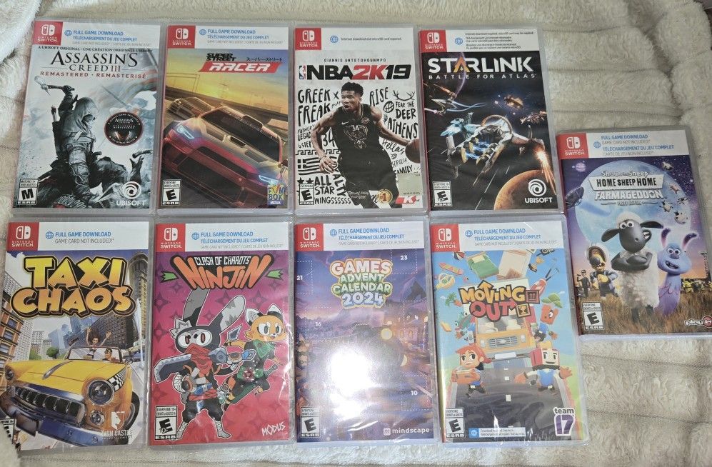 New NINTENDO SWITH Games