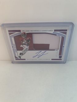 2020 National Treasures 9/49 Auto Patch Jerry Jeudy!!!!