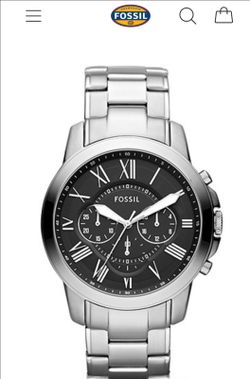 FOSSIL Grant Chronograph Stainless Steel Watch