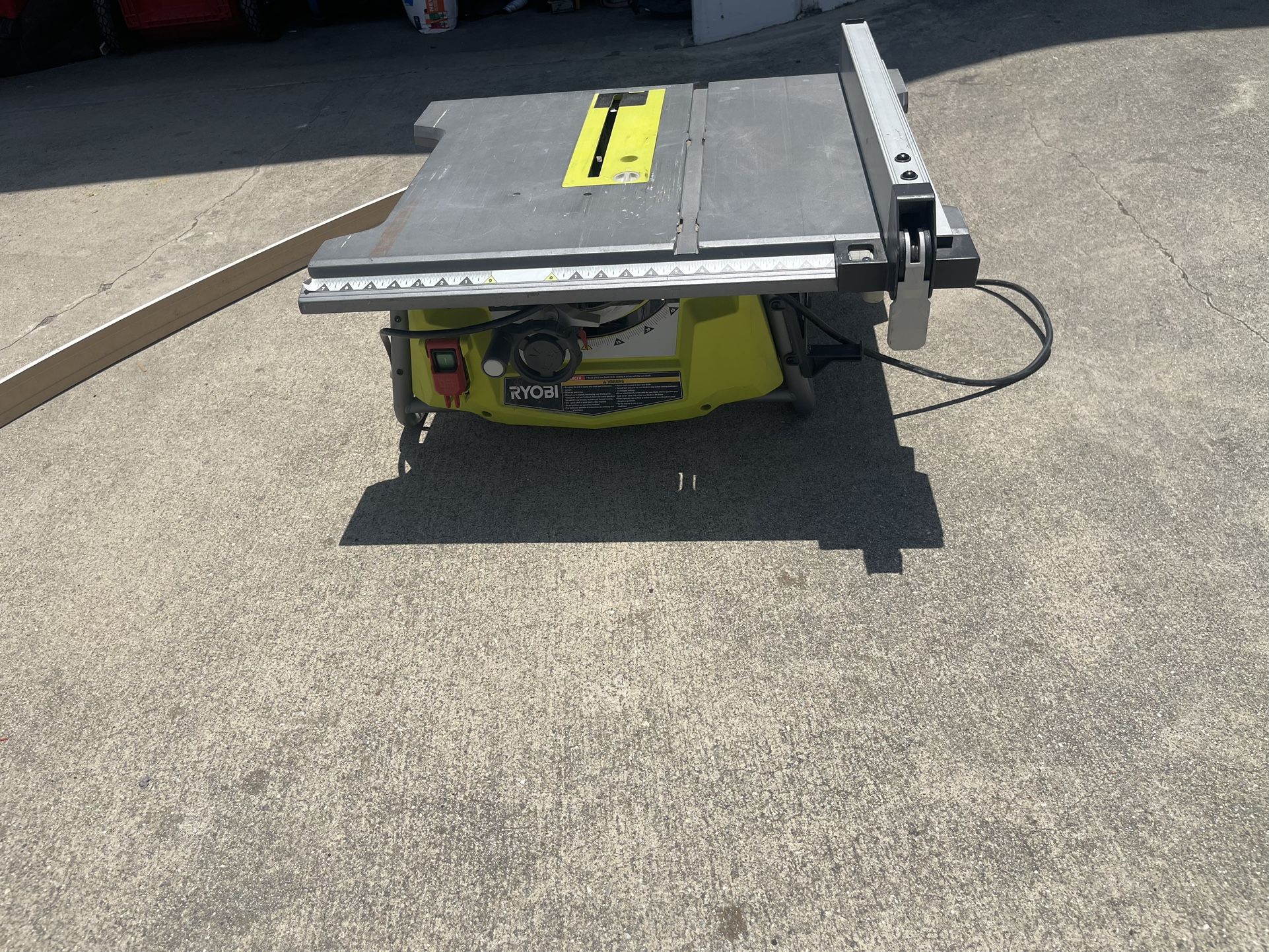 Ryobi Table Saw and Stand
