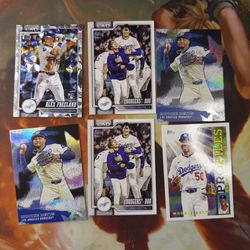 Dodgers baseball cards