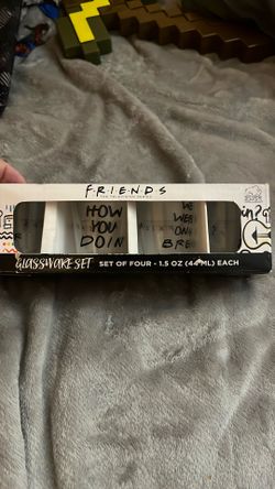 Friends Shot Glasses Never Used
