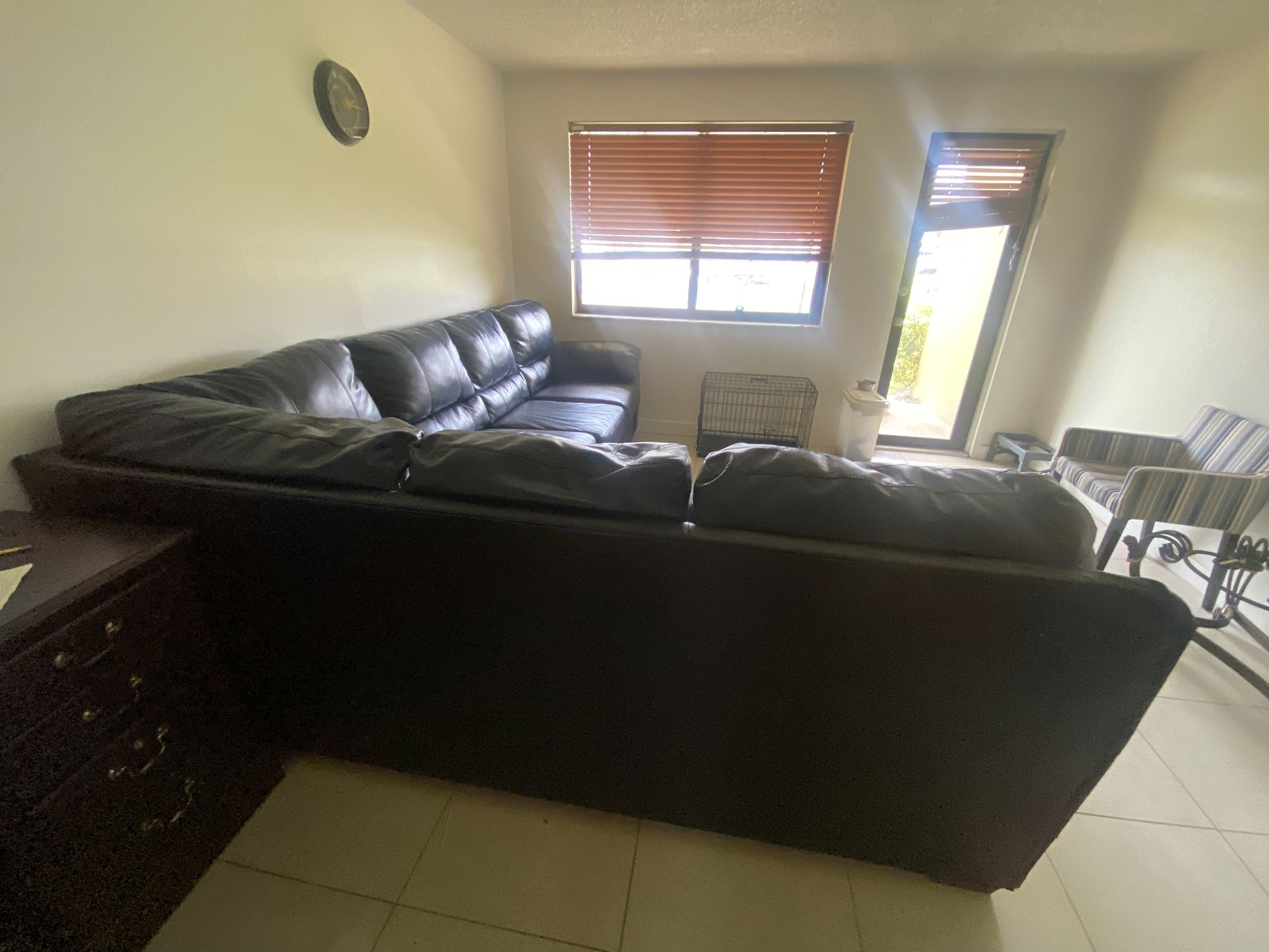 Black Sectional Sofa