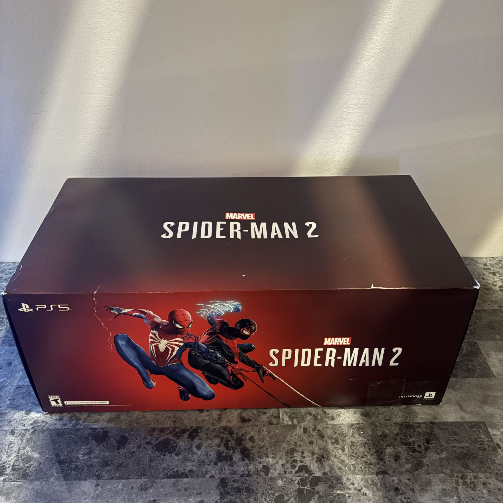 PS5 Marvels Spider Man 2 Collectors Edition ( Not A PS5 Council )