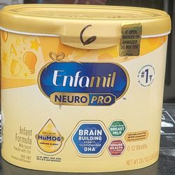 Enfamil Neuro Pro Tubs $25 Each 