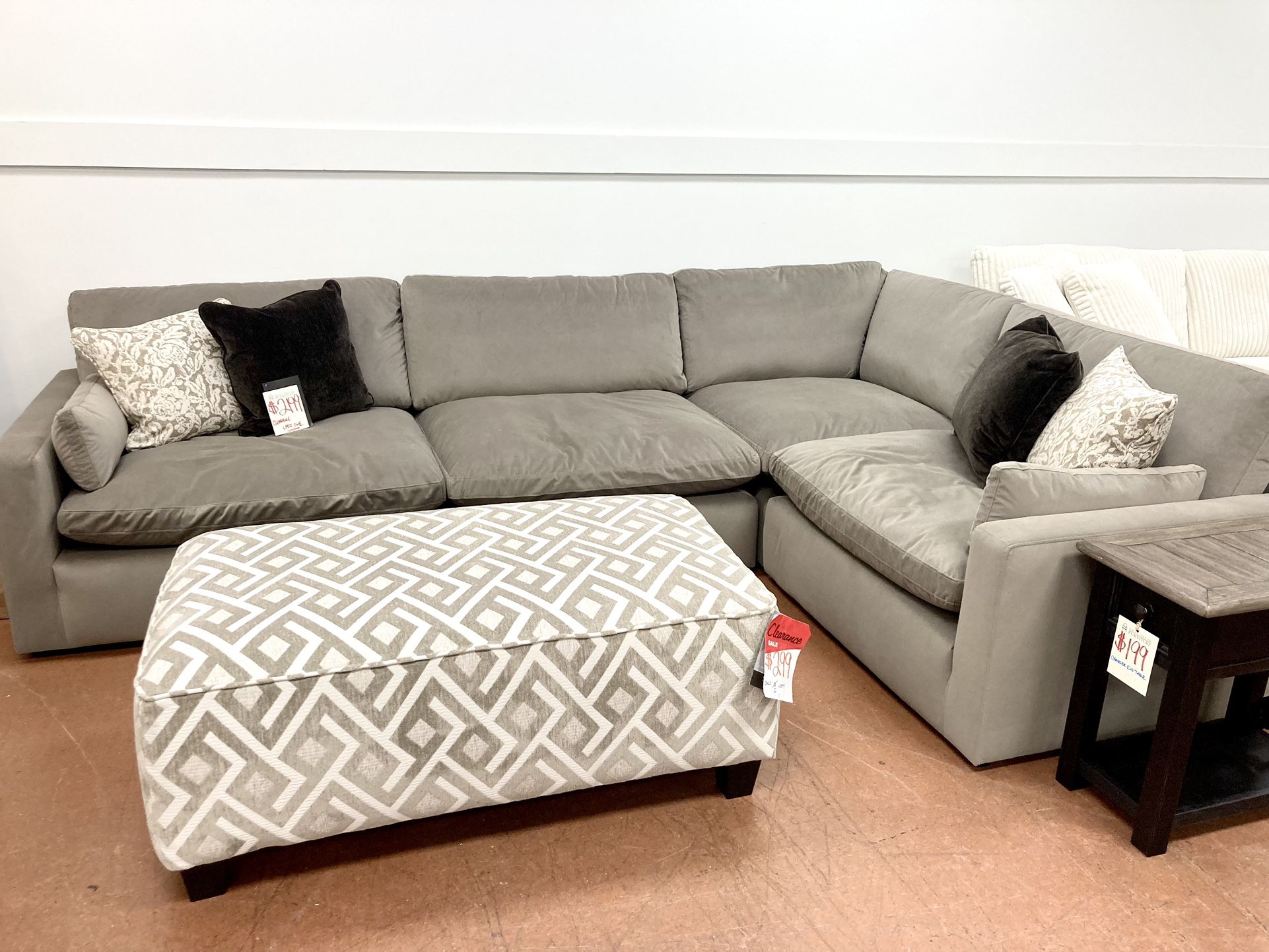 New 4 Piece Modular Sectional — LAST ONE