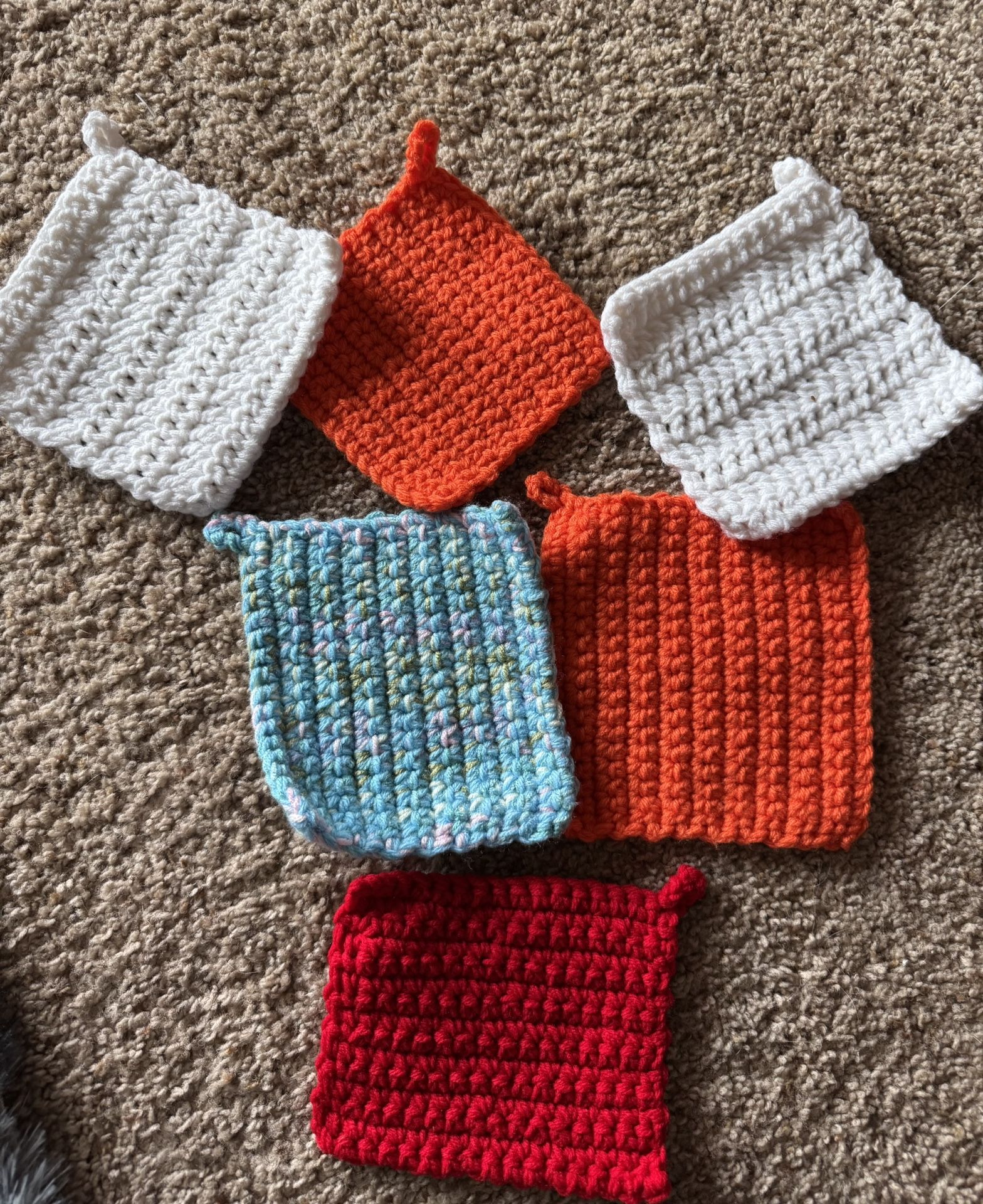 NEW Set of 6 Handmade Potholders 