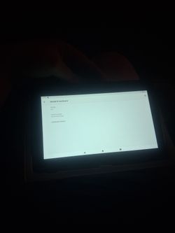7 inch tablet CASH ONLY