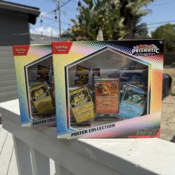 Prismatic Evolution Poster Collection Box - Sealed Scarlet & Violet Pokemon