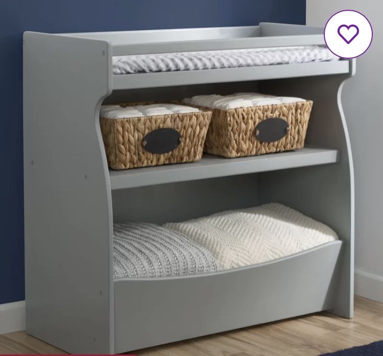 Baby changing table.