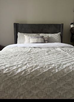 Queen Mattress and Bed Frame