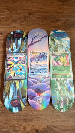 Santa Cruz X Pokémon Skateboard Deck 2026
