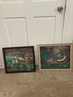 2 signed Paintings
