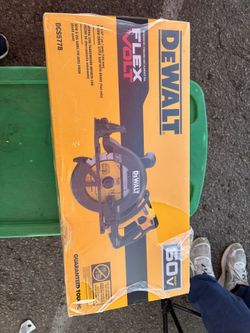 Dewalt 60vmax 71/4 “/po/ Pulg(184mm)