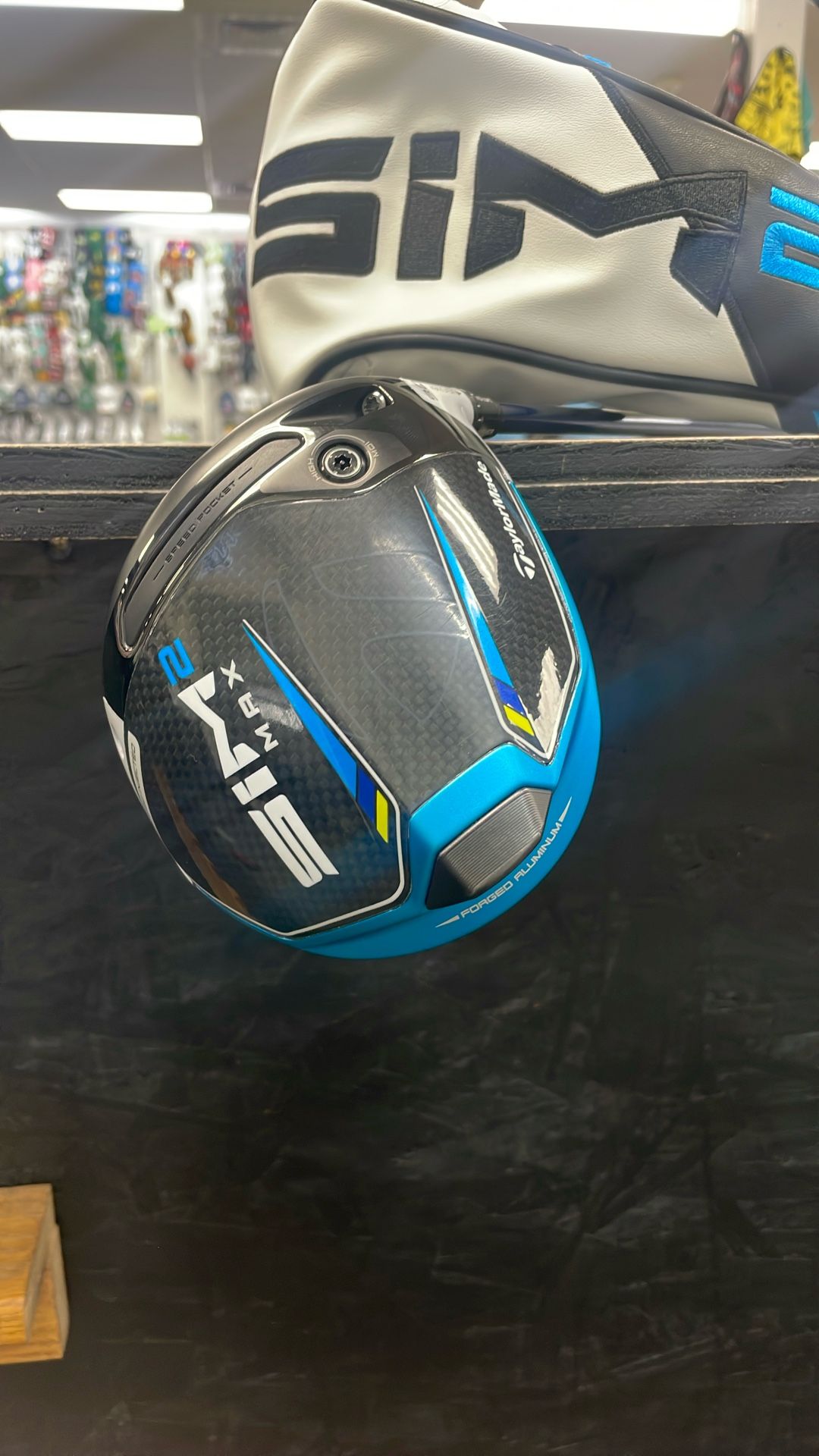 TaylorMade-SIM2-MAX-Driver-9*-Degree-Right-Hand-Stiff-Flex-w/Headcover