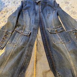 Long Denim Jacket 