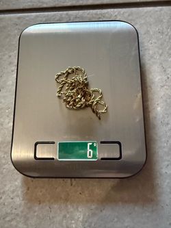 Ripped 10K Gold Chain