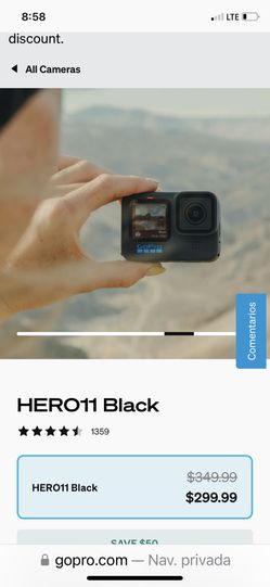  GoPro HERO11 - Cámara de acción impermeable con video