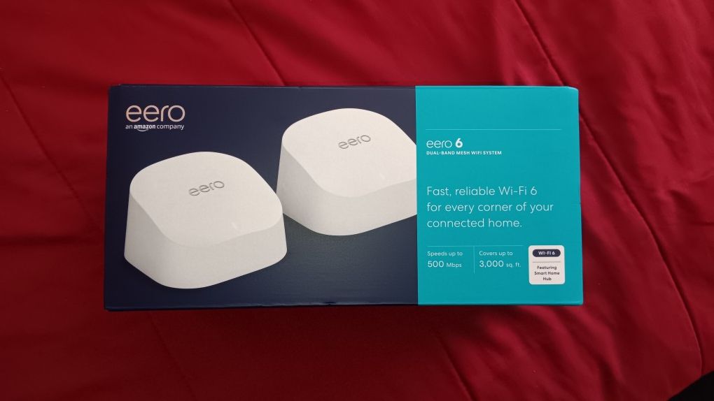 eero 6 Dual Band Mesh Wifi System