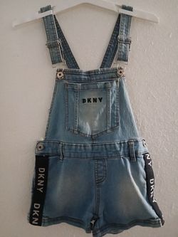 DKNY OVERALLS FOR GIRLS SIZE 8