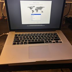 Apple MacBook Pro 15” Retina (Mid 2012) – i7, 16GB RAM, 256GB SSD – Needs Battery