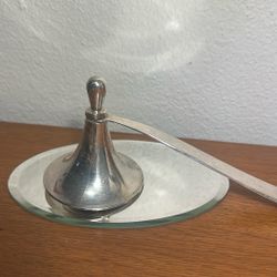 Vintage Silver Plated Candle Snuffer 