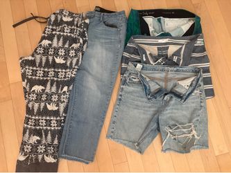 Size 12 Women Bottom Lot: American Eagle, Loft, Talbots, Wit & Wisdom, Old Navy