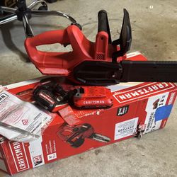  Craftsman V20 10” Cordless Chainsaw Kit – Like New 🔥 💲 $120