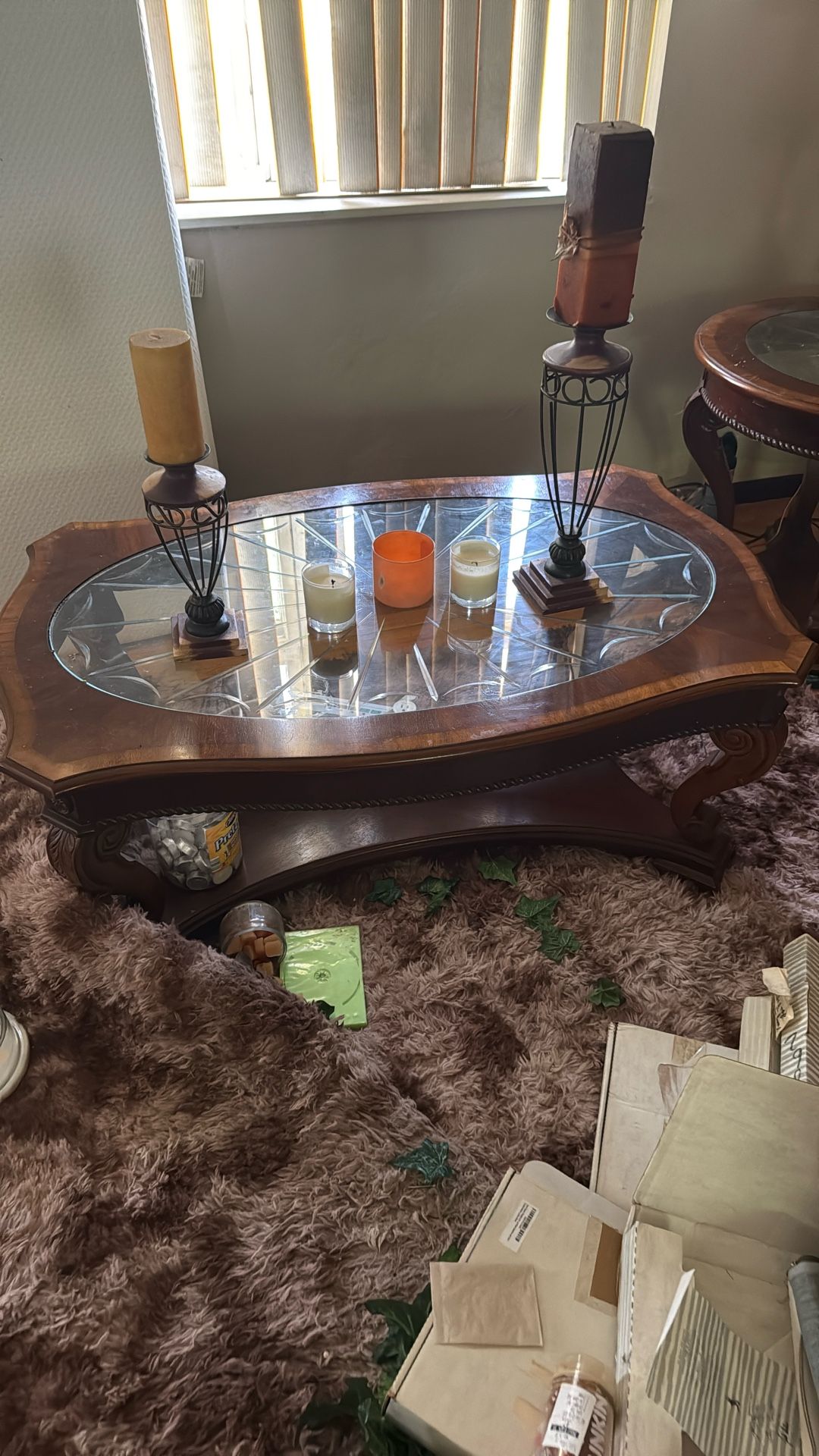 Coffee Table And Two End Tables
