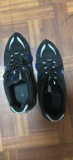 Nike Shox Black and Blue Sneakers