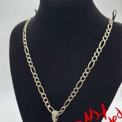 20 gram solid gold chain 14k