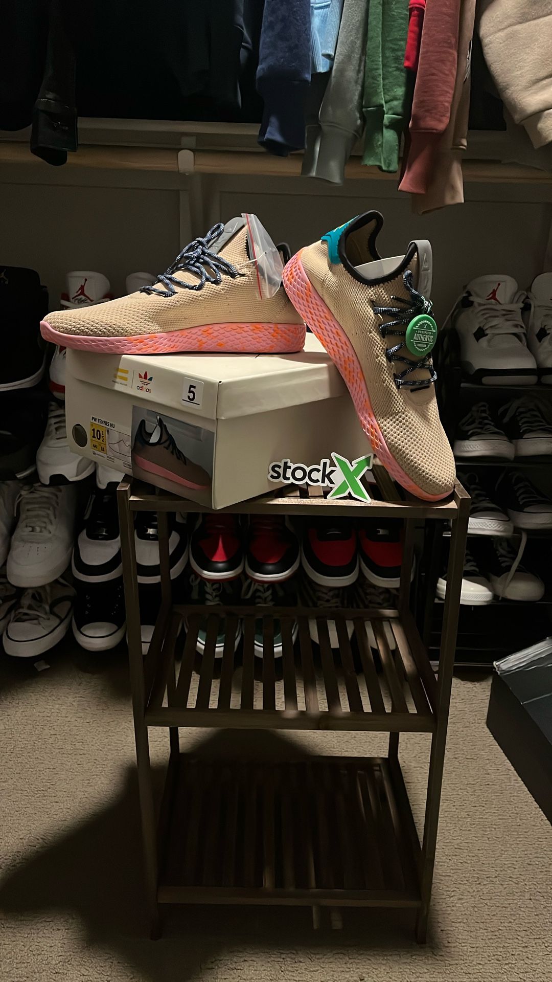 Adidas Tennis HU Pharrell Tran 100% Authentic 