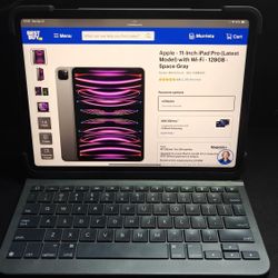 iPad Pro 11" M2 4th Gen (Latest Model) Bundle 