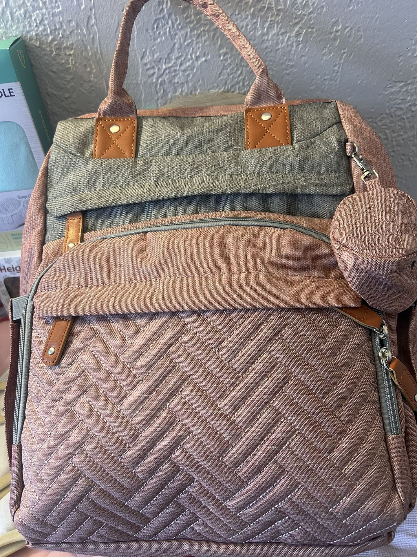 Diaper Bag With Changing Station