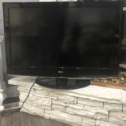 Black LG TV