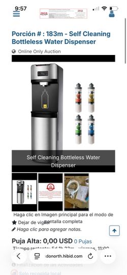 iSpring Bottleless Water Filter Dispenser ds4s