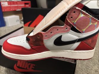 BRAND NEW- Nike Air Jordan 1 Retro Spider-Verse Size 6