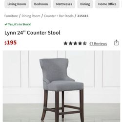 Living Spaces Counterstools