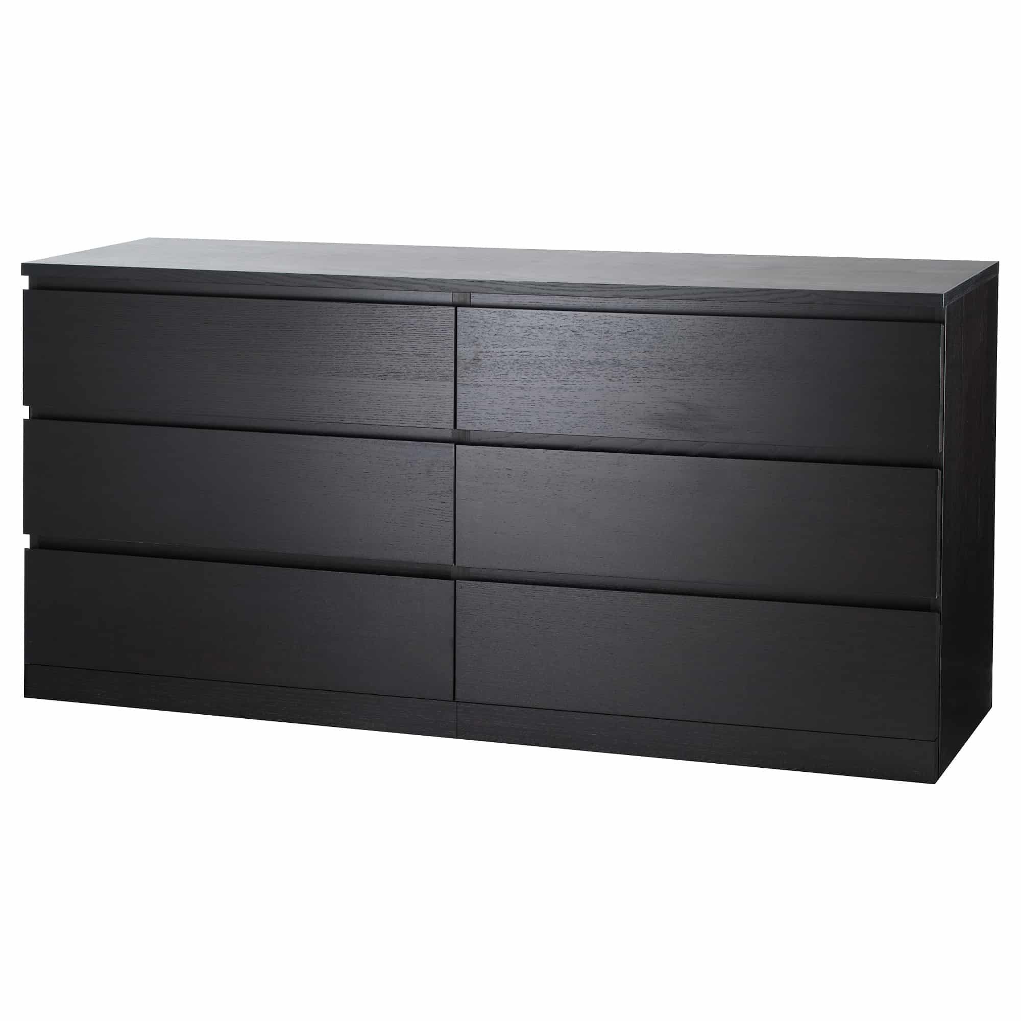 IKEA Malm 6 Drawer Dresser