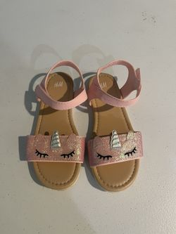Girls Unicorn Sandals H&M Brand 