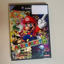 Mario Party 6 Nintendo GameCube CIB Tested/Working