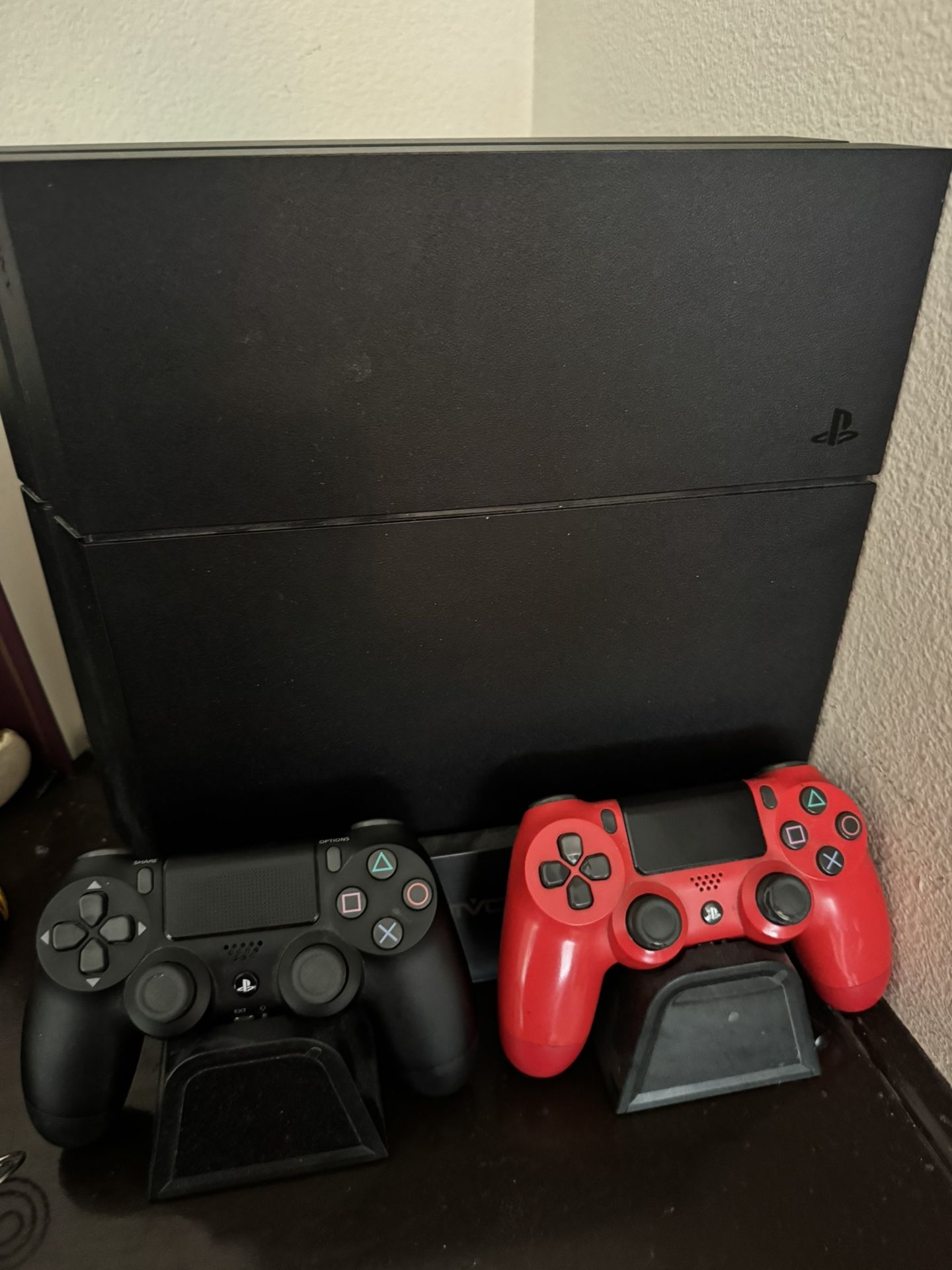 PS4 With Two Controllers