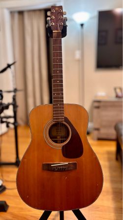 Vintage Yamaha acoustic guitar